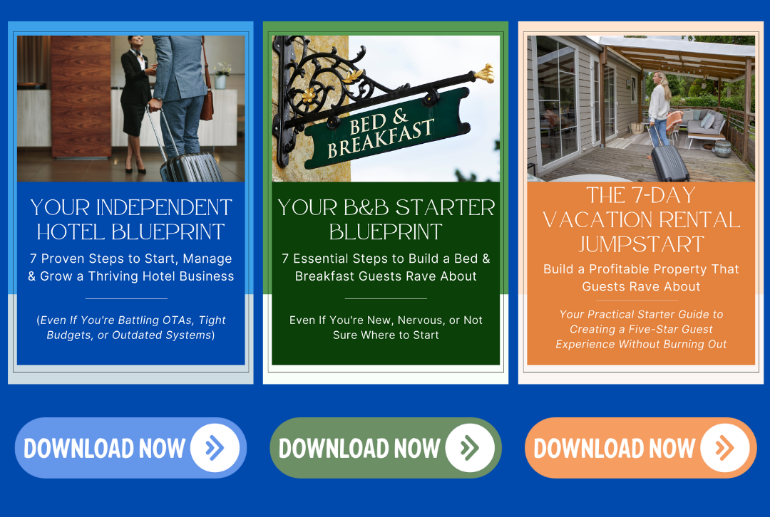 Hotel-Bed & Breakfast-Vacation Rental Ebooks