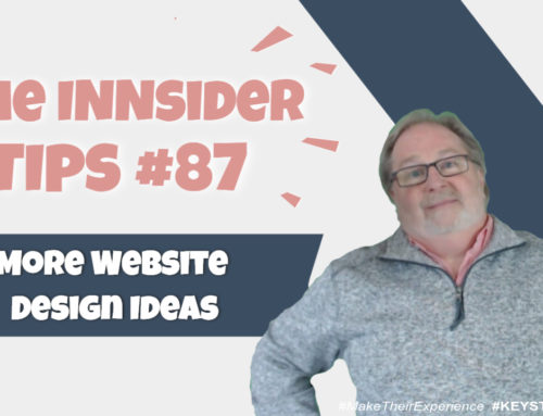More Website Design Ideas | INNsider Tips #087