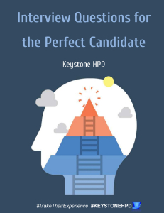 Interview Questions For The Perfect Candidate