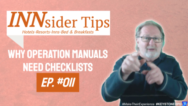 Why Operation Manuals Need Checklists