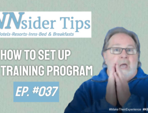 How to Set Up the Training Program | INNsider Tips-037