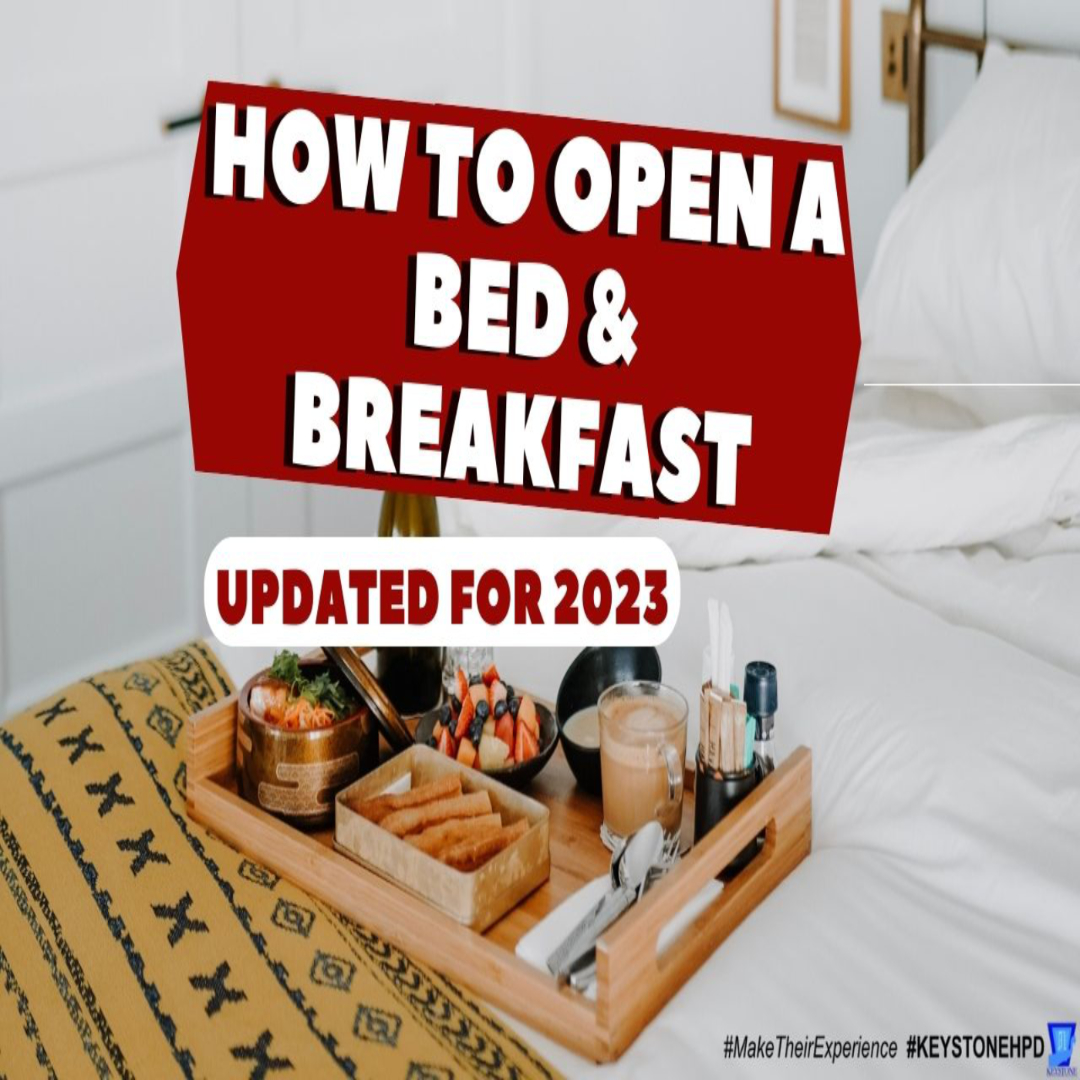 How To Open A Bed and Breakfast-Audiobook
